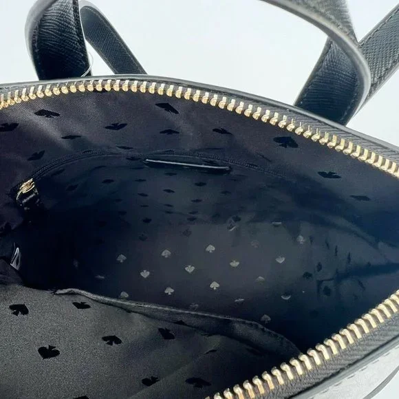 Kate Spade Leather Medium Backpack Black - Picture 6 of 7